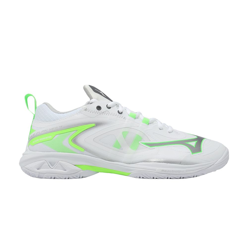 Pre-owned Mizuno Wave Claw Neo 3 Wide 'white Green' | Men's Size 9.5