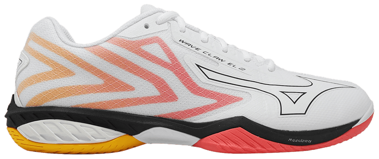 Mizuno Wave Claw EL 2 Wide White Orange Black