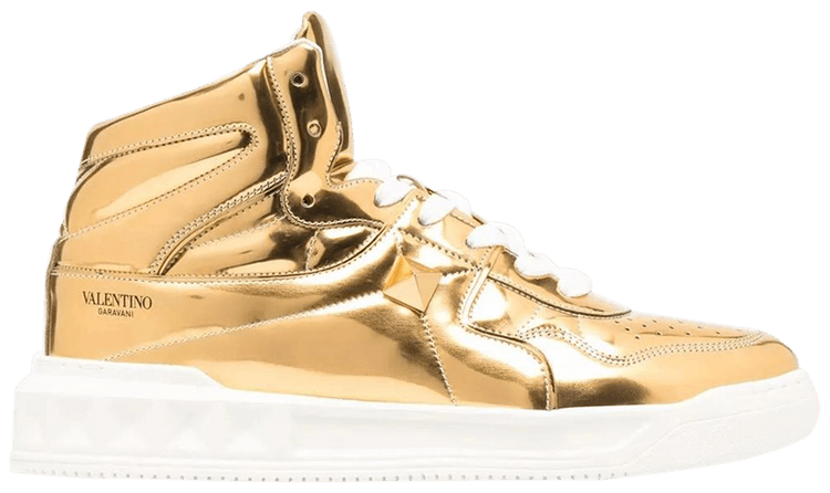 Valentino One Stud Mid Gold