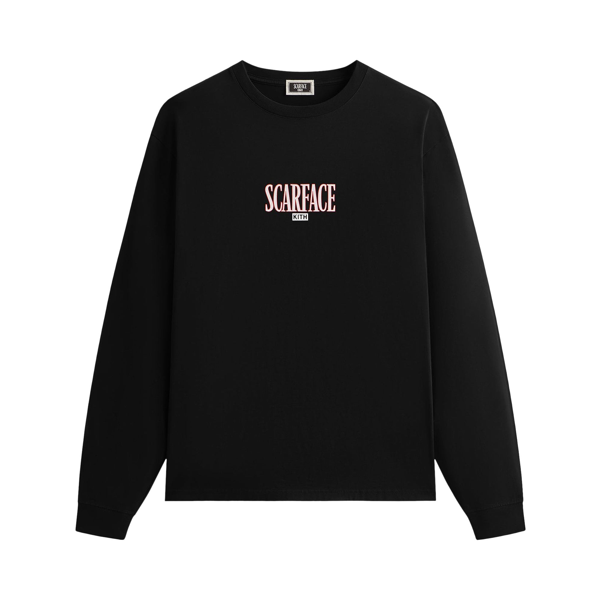 Pre-owned Kith For Scarface Tony Montana Long Sleeve Tee 'black' | Men's Size L