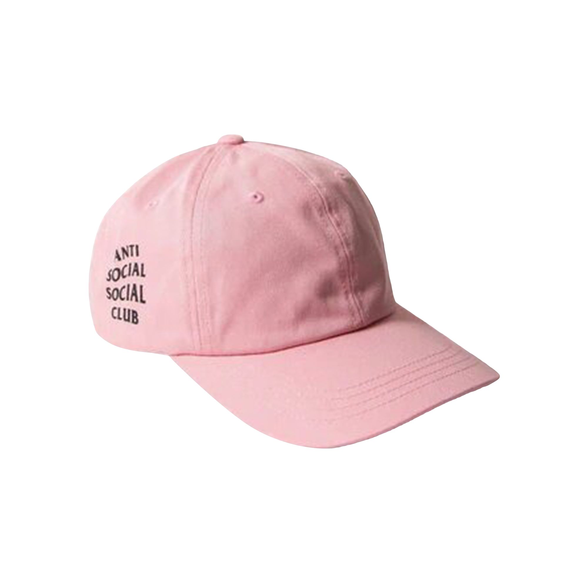Pre-owned Anti Social Social Club Weird Cap 'pink' | Men's Size Onesize