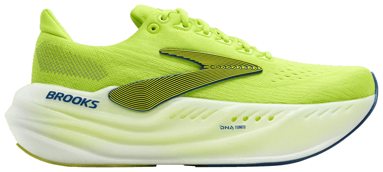 Brooks Glycerin Max Lime Navy Peony
