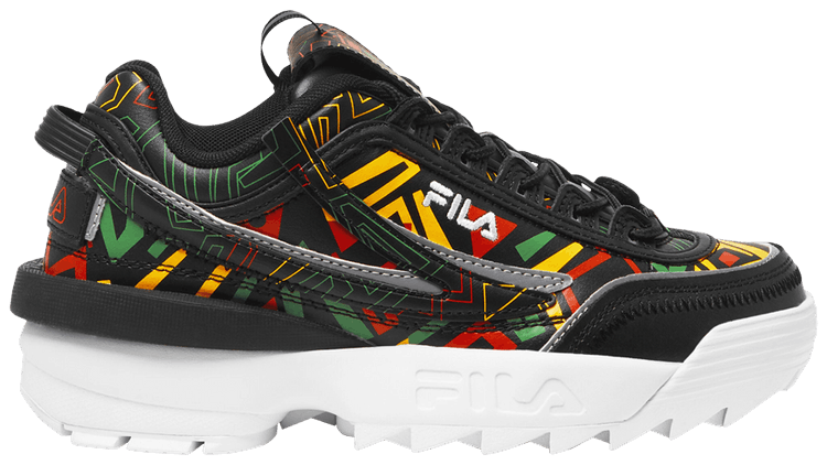 Fila Wmns Disruptor 2 Exp Black Jelly Bean Lemon