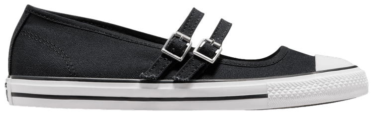 Converse Wmns Chuck Taylor All Star Dainty Mary Jane Black Egret