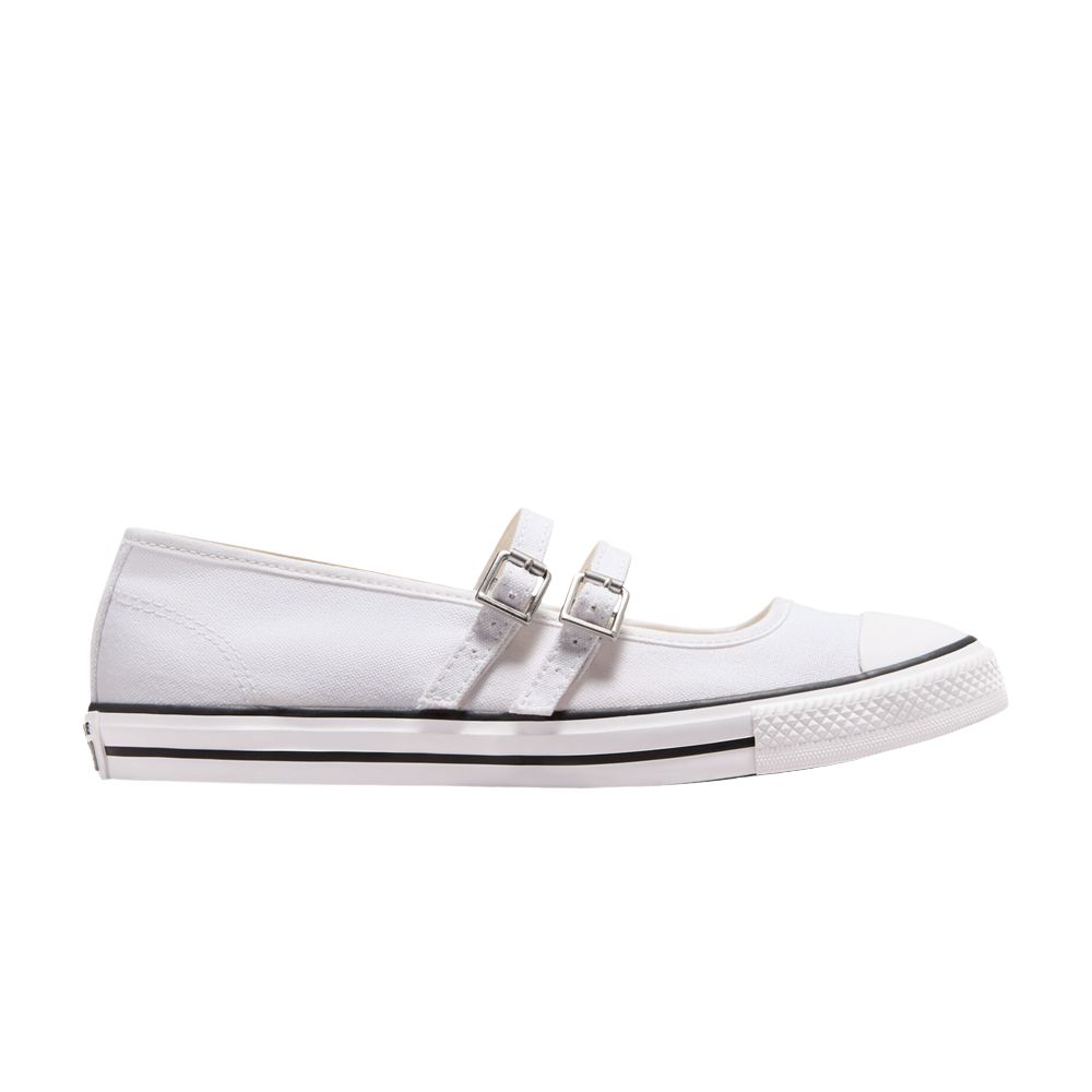 Pre-owned Converse Wmns Chuck Taylor All Star Dainty Mary Jane 'white' | Women's Size 5