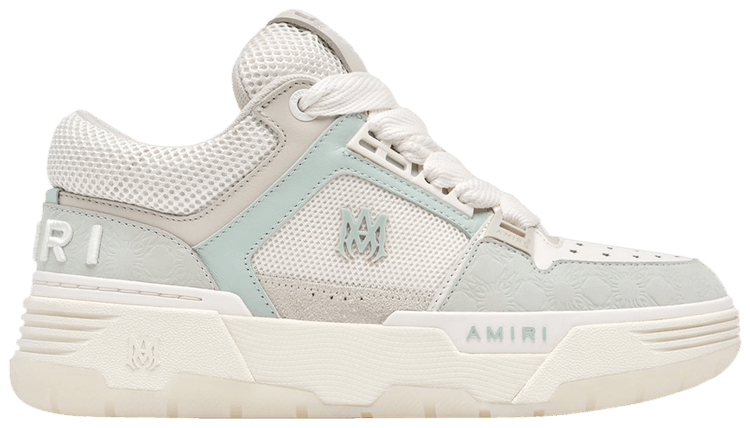 Amiri Wmns MA 1 Quad Monogram Debossed   Pale Mint