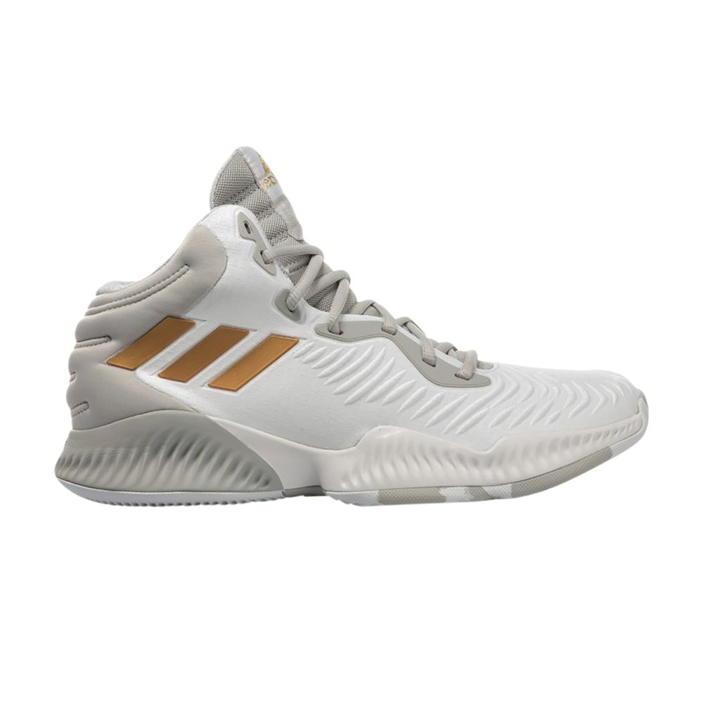 adidas Mad Bounce 2018 'White Gold Metallic Grey' | Men's Size 9 - B41871