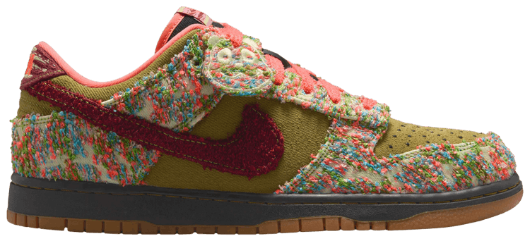 Nike Dunk Low Panda Monium Pack   Green Curry Multi Color