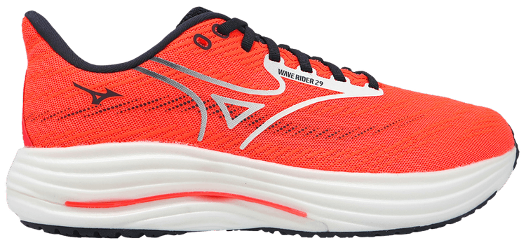 Mizuno Wave Rider 29 Super Wide Red Navy