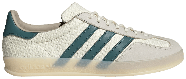 Adidas Gazelle Indoor Cotton Weave Pack   Cream Preloved Teal