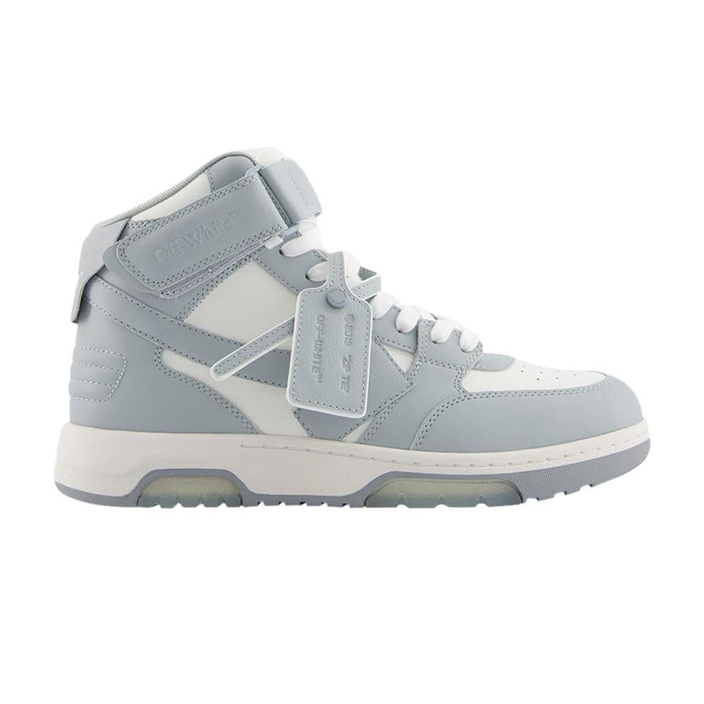 Pre-owned Off-white Out Of Office Mid 'grey White Clear Sole' | Men's Size 41 In Gray