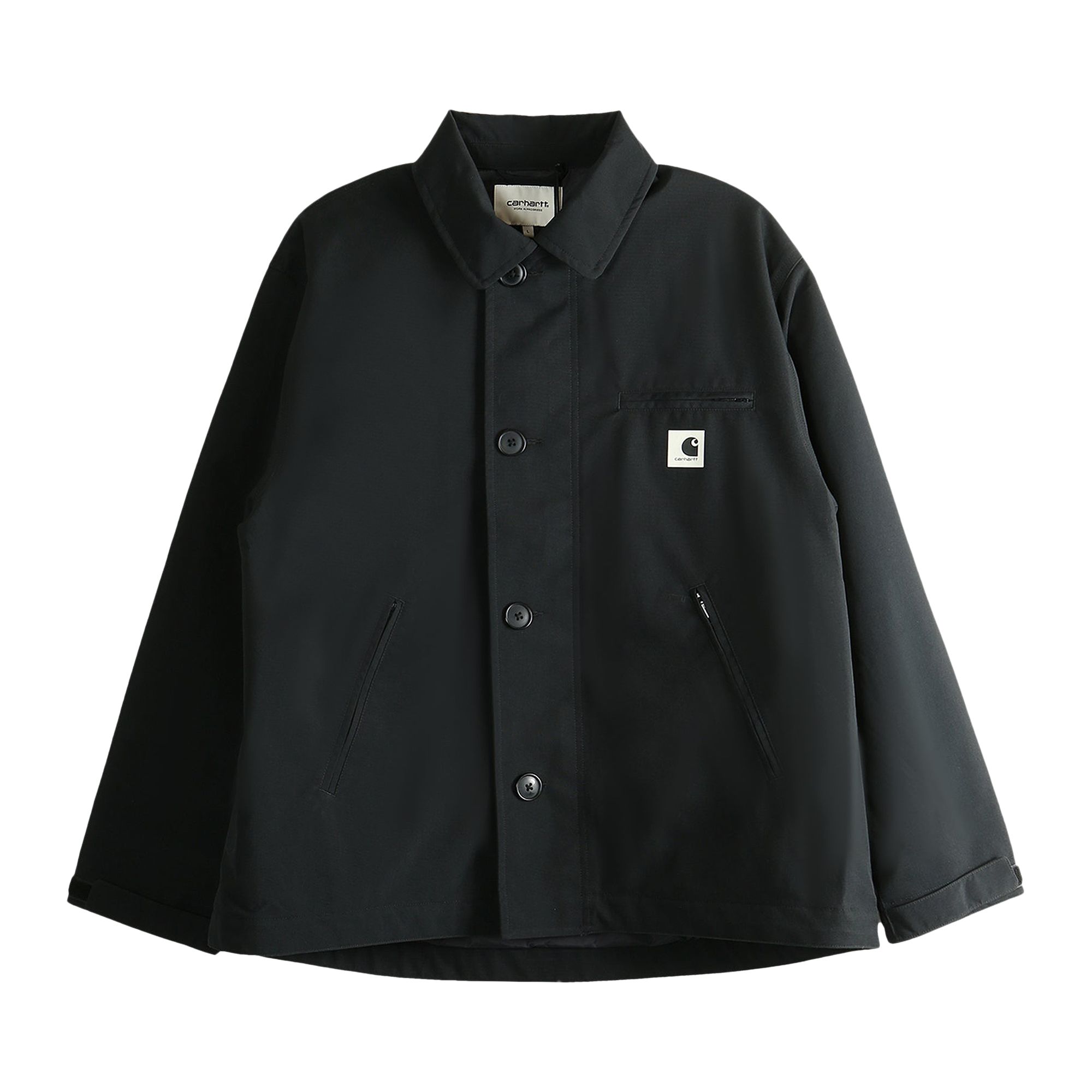 Pre-owned Carhartt Wip Short-sleeve Hudson Pocket T-shirt 'black' | Men's Size L