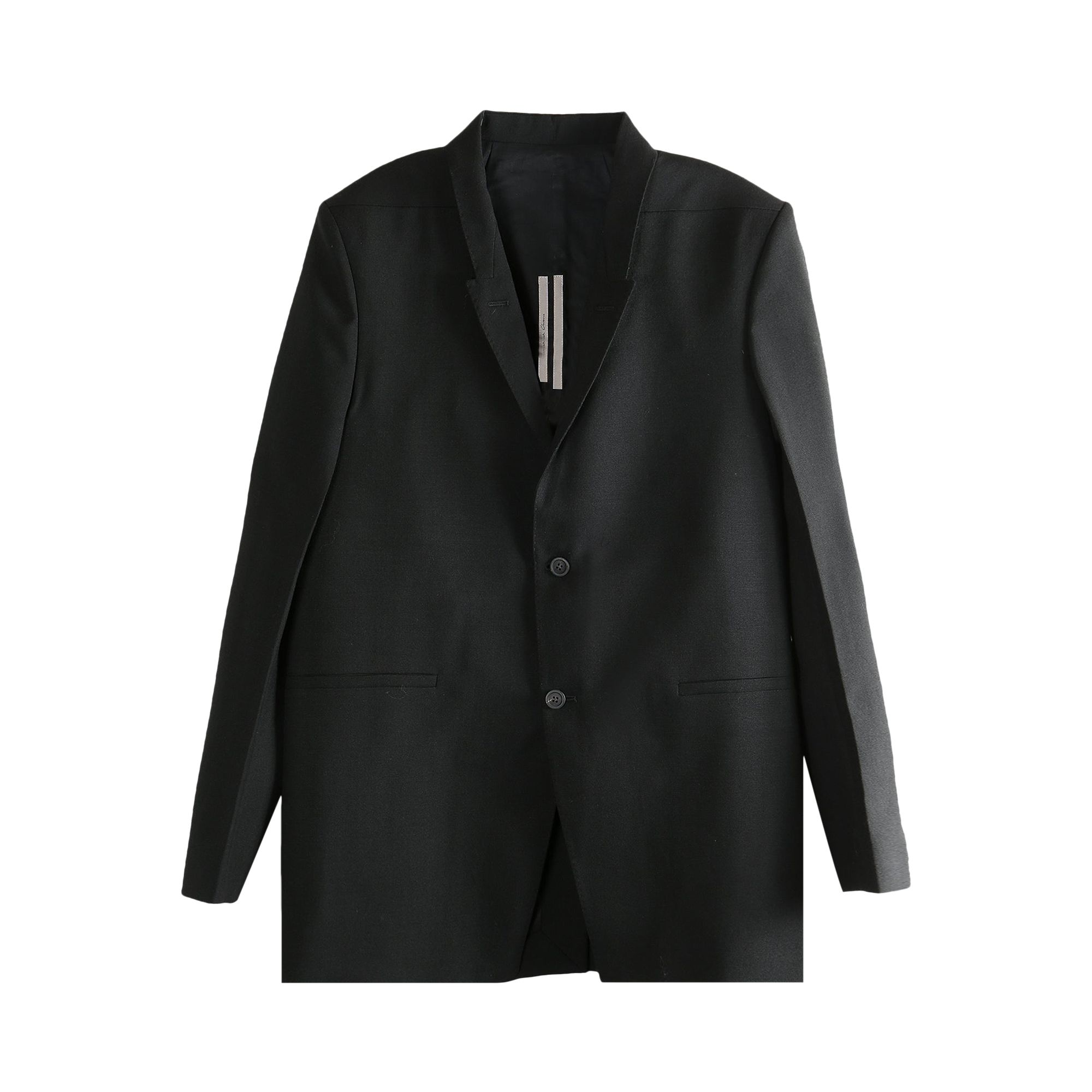 Pre-owned Rick Owens Virgin Wool Concordian Jacket 'black' | Men's Size 52
