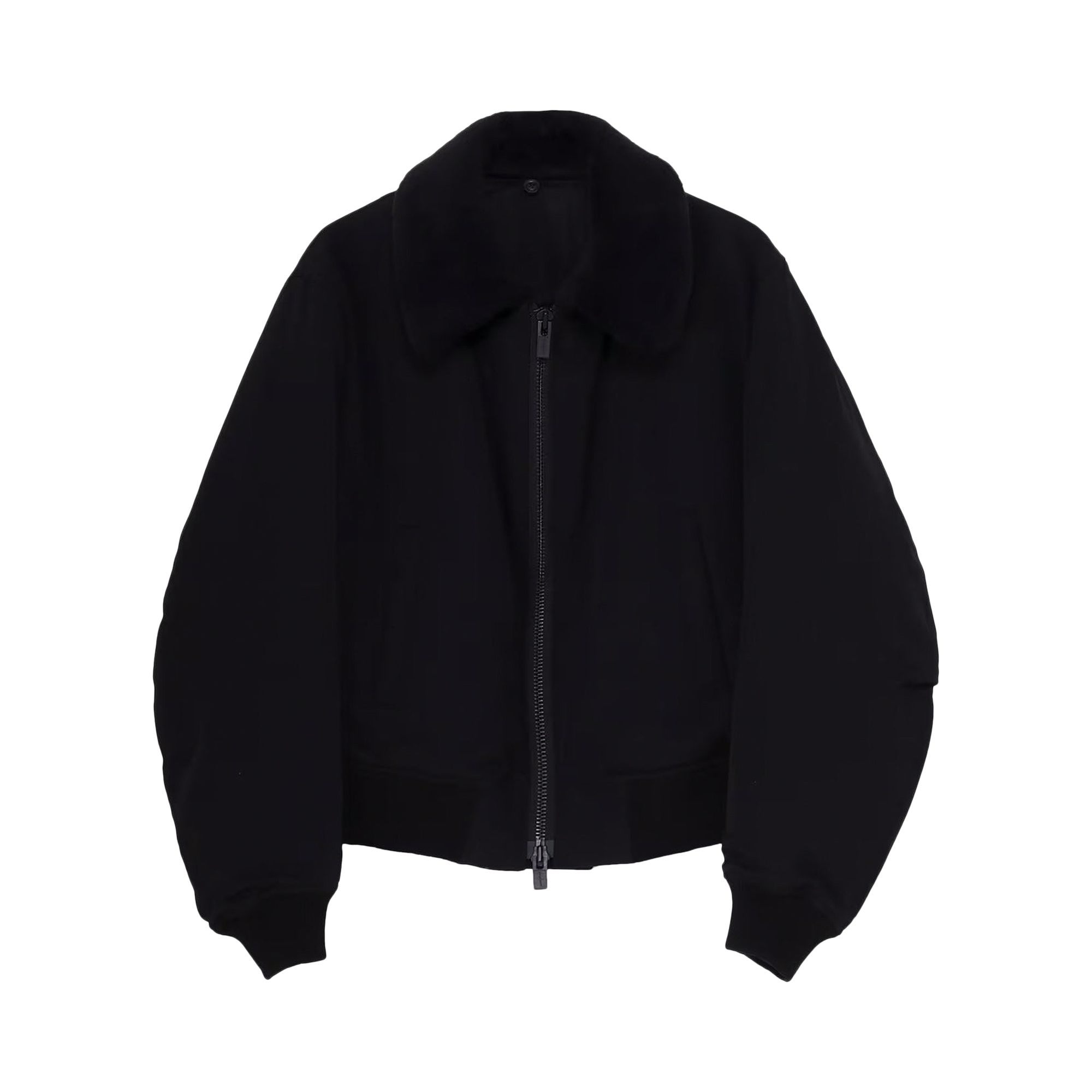 Pre-owned Yohji Yamamoto Pour Homme Flight Jacket 'black' | Men's Size 3