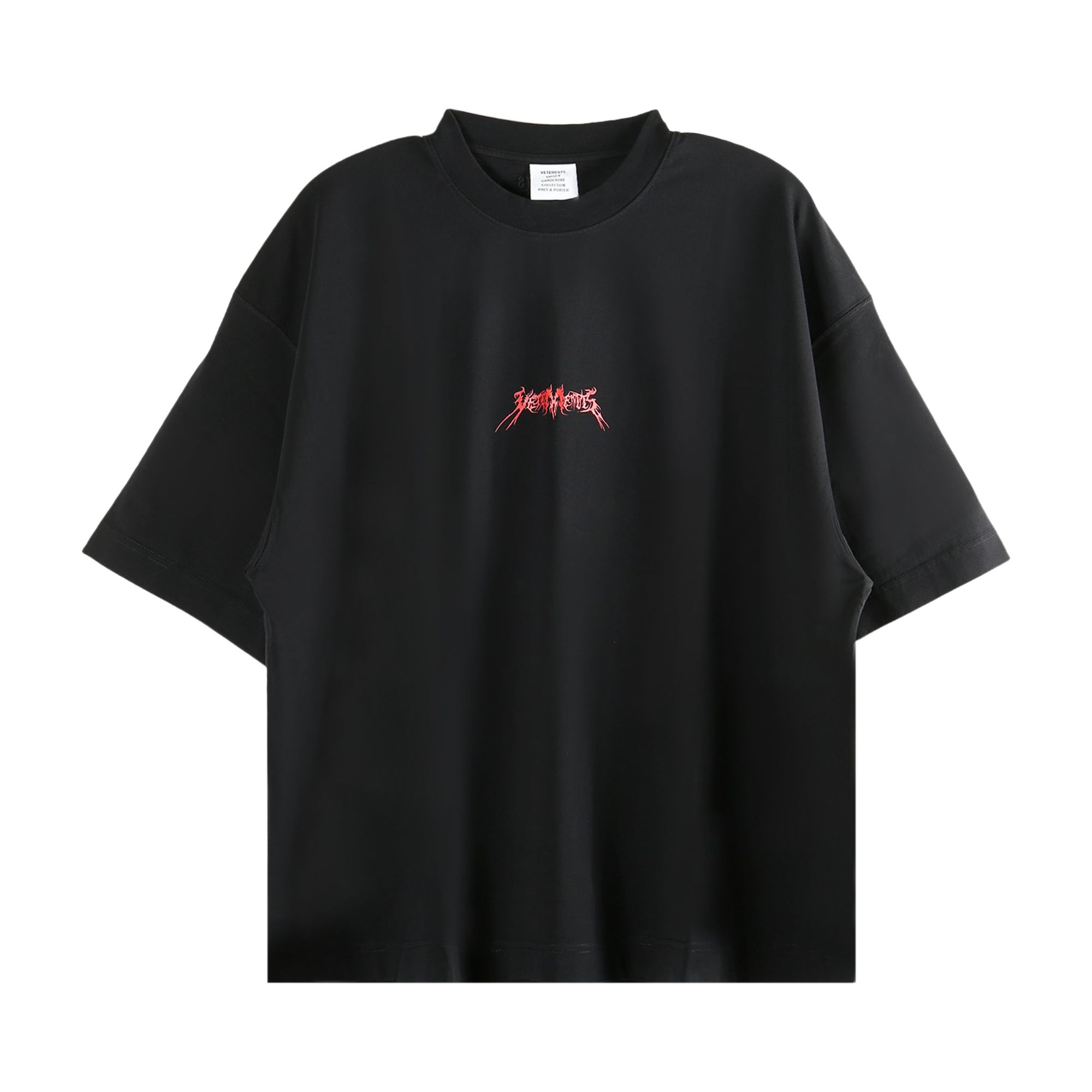 Pre-owned Vetements Metal Logo Regular T-shirt 'black' | Men's Size M