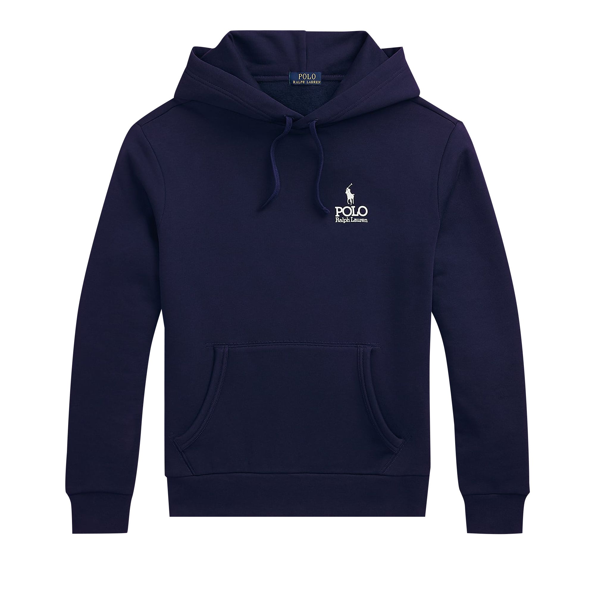 Pre-owned Polo Ralph Lauren Seasonal Fleece Long-sleeve Sweatshirt 'cruise Navy' | Blue | Men's Size S