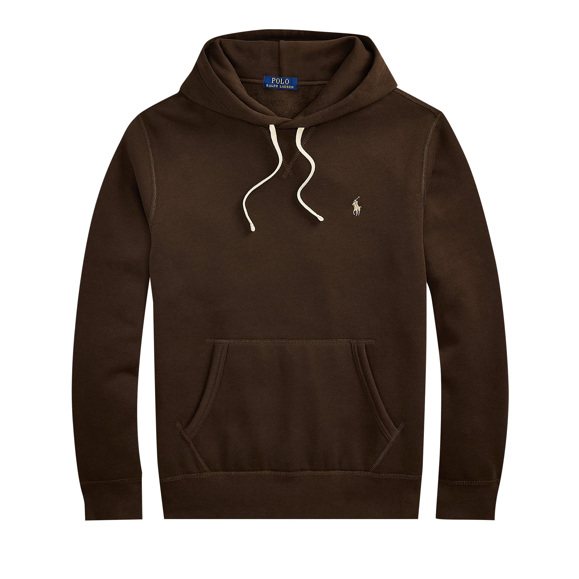 Pre-owned Polo Ralph Lauren Fleece M2 Long-sleeve Knit 'nutmeg Brown' | Men's Size S