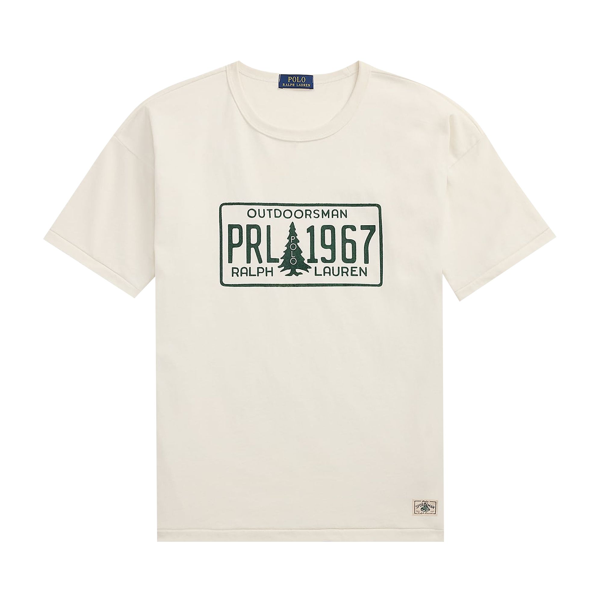 Pre-owned Polo Ralph Lauren Uneven Jersey Short-sleeve T-shirt 'deckwash White' | Men's Size S