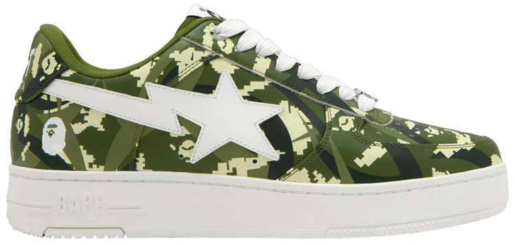 CLOT x Bapesta Digital Camo