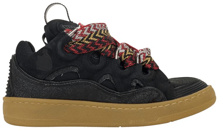 Lanvin Wmns Curb Sneakers Black Glitter