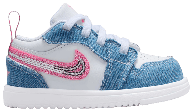 Air Jordan 1 Low ALT SE TD Denim Sequin