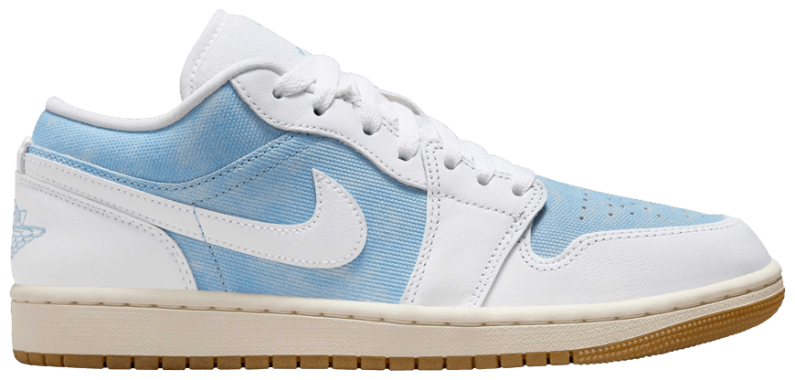 Wmns Air Jordan 1 Low SE 'denim Worn Blue'