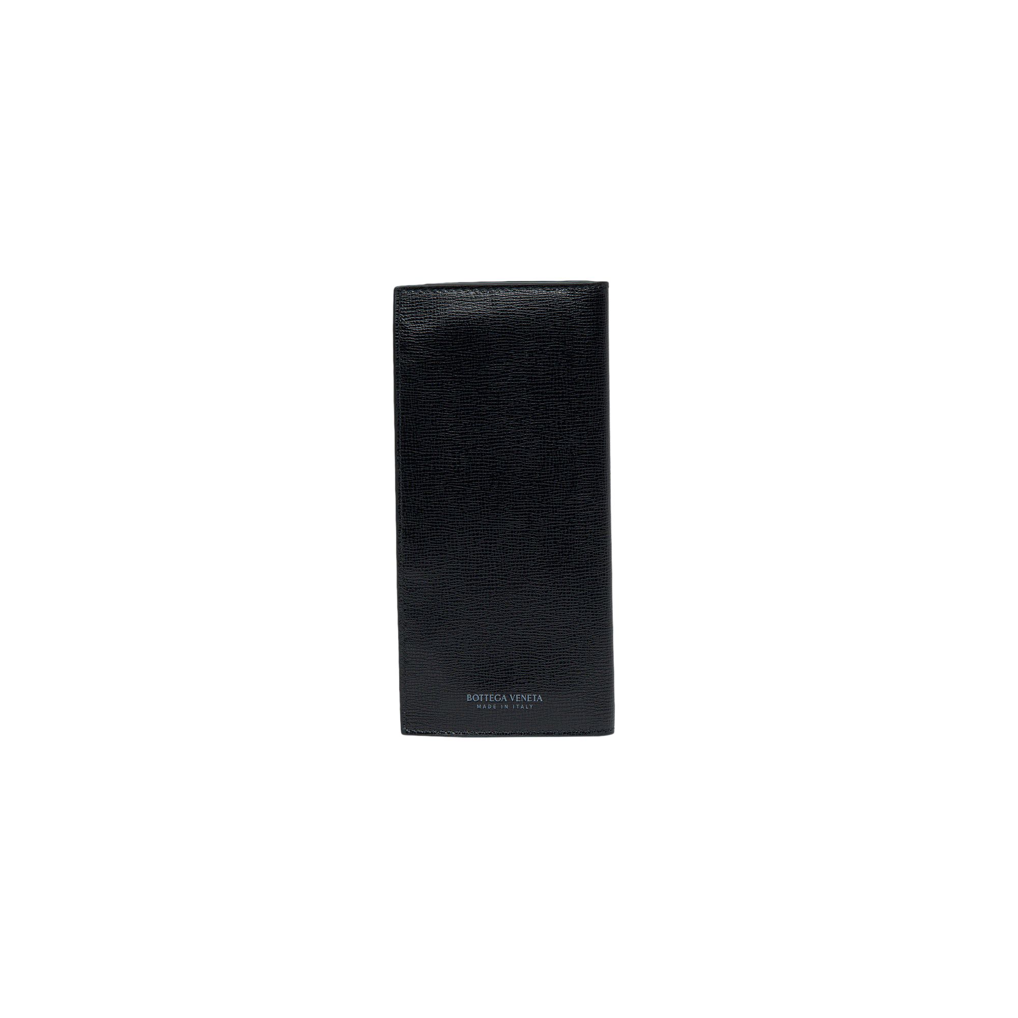 Pre-owned Bottega Veneta Leather Long Wallet 'black' | Women's Size Onesize