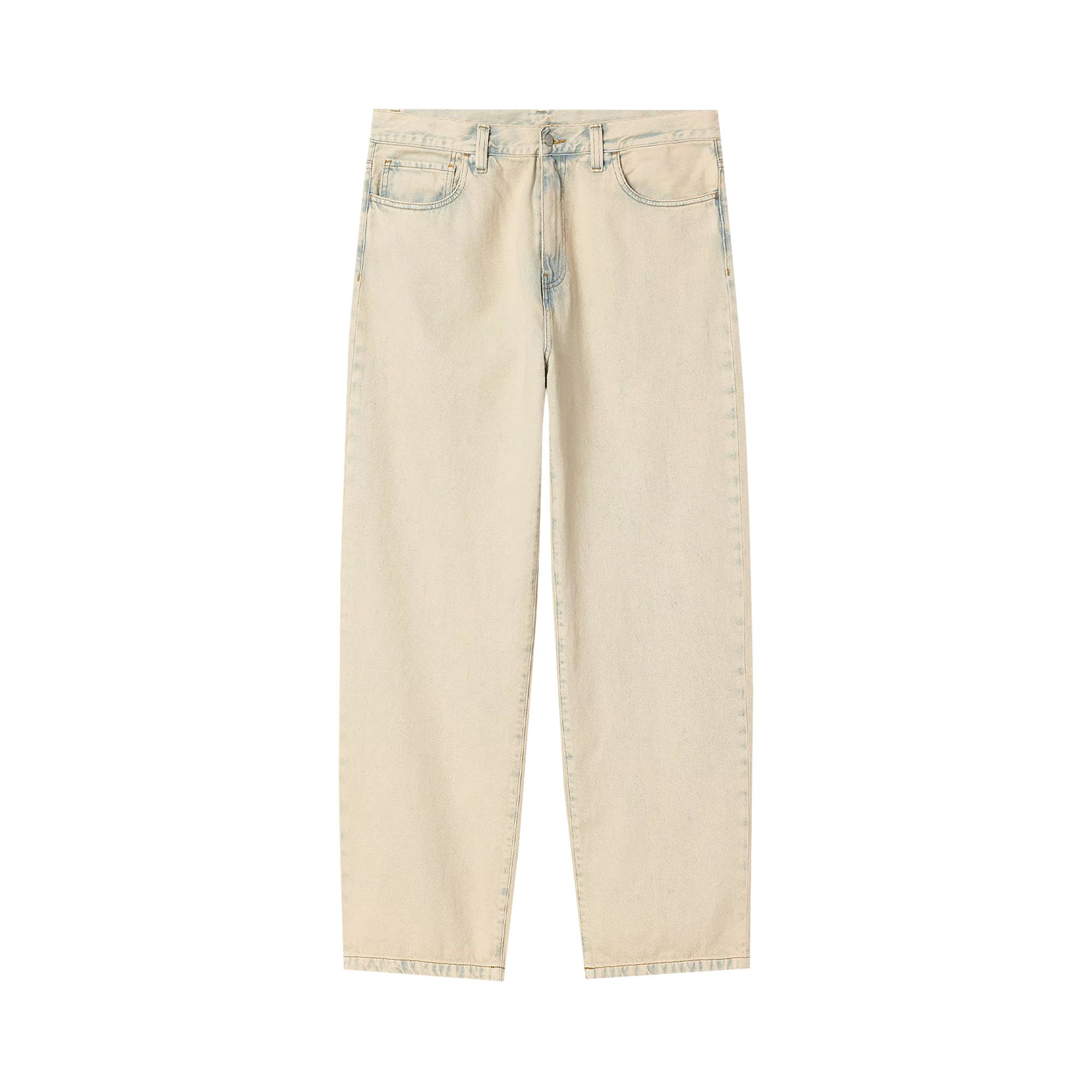 Pre-owned Carhartt Wip Landon Pant 'blue/sand Bleached' | Men's Size 38