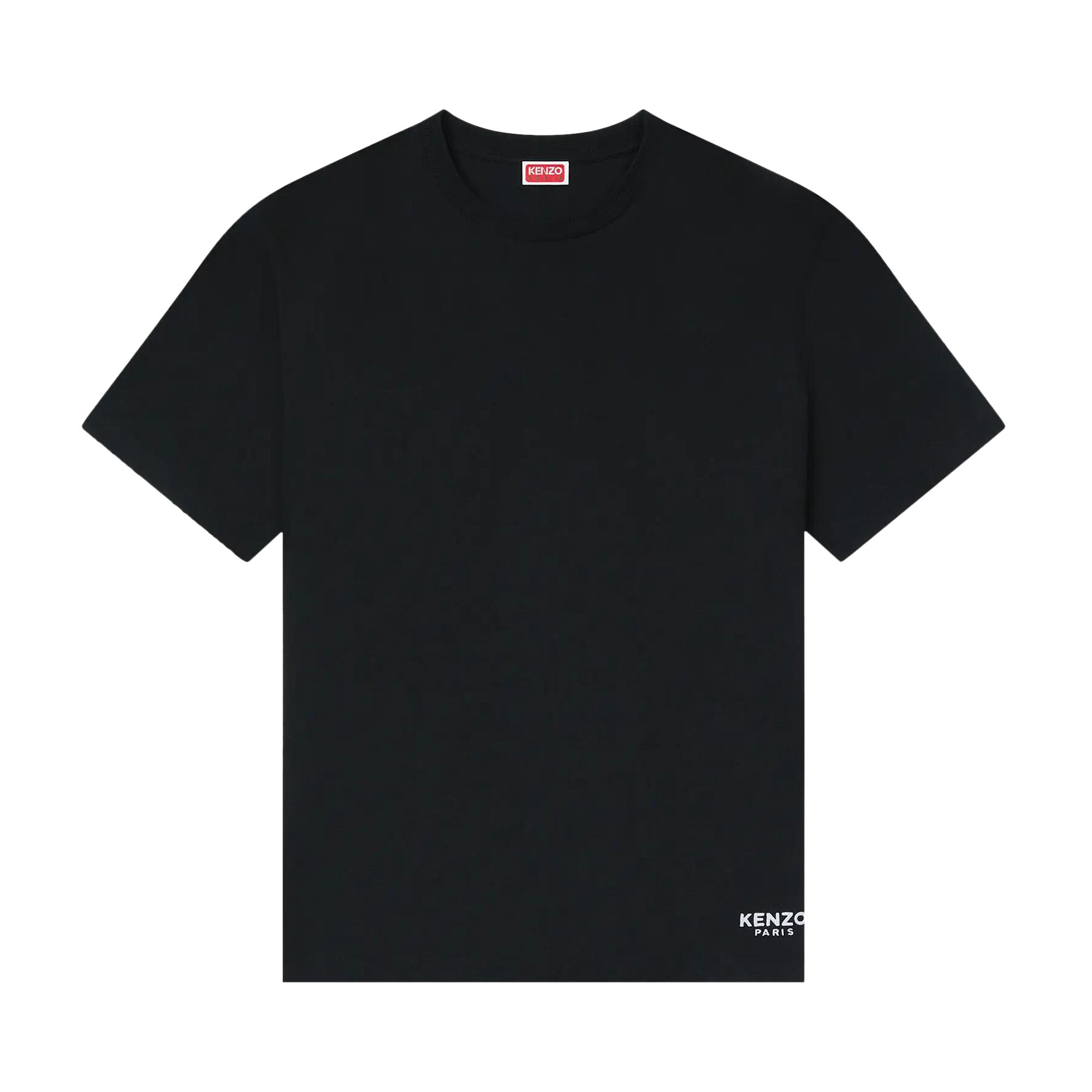 Pre-owned Kenzo Gots Boke Flower Embroidered Oversize T-shirt 'black' | Men's Size L