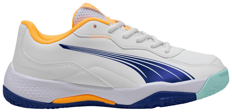 Puma Nova Smash Big Kid White Vivid Blue