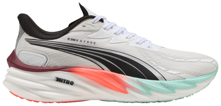 HYROX x Puma Velocity Nitro 4 Glowing Red Mint Melt