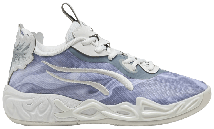 Puma MB04 Lo Team Big Kid Feather Grey