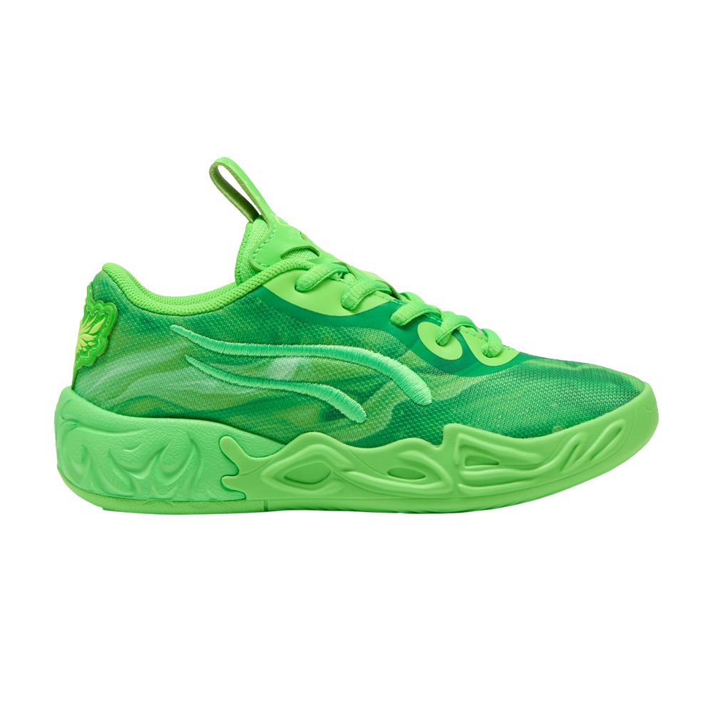 Pre-owned Puma Mb.04 Lo Team Little Kid 'green Glare' | Kid's Size 12