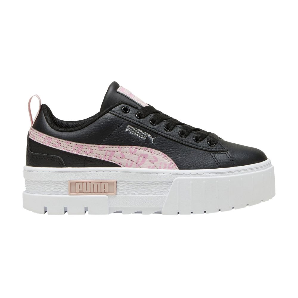 Pre-owned Puma Mayze Jr 'wild - Black Mauved Out' | Kid's Size 5.5