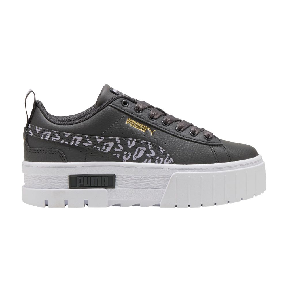 Pre-owned Puma Mayze Jr 'wild - Dusky Grey Lilac Crush' | Kid's Size 4.5 In Gray