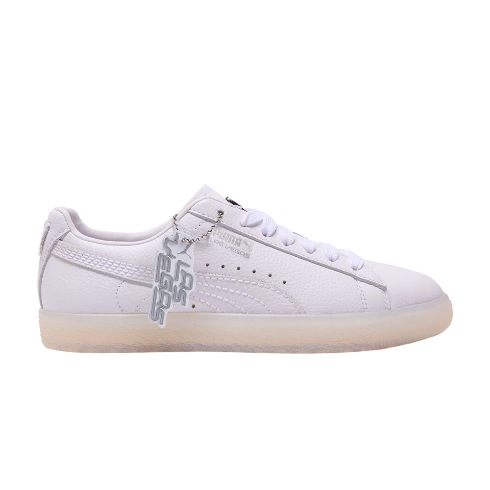 Pre-owned Puma Wmns Clyde 'club Las Vegas' | White | Women's Size 10.5