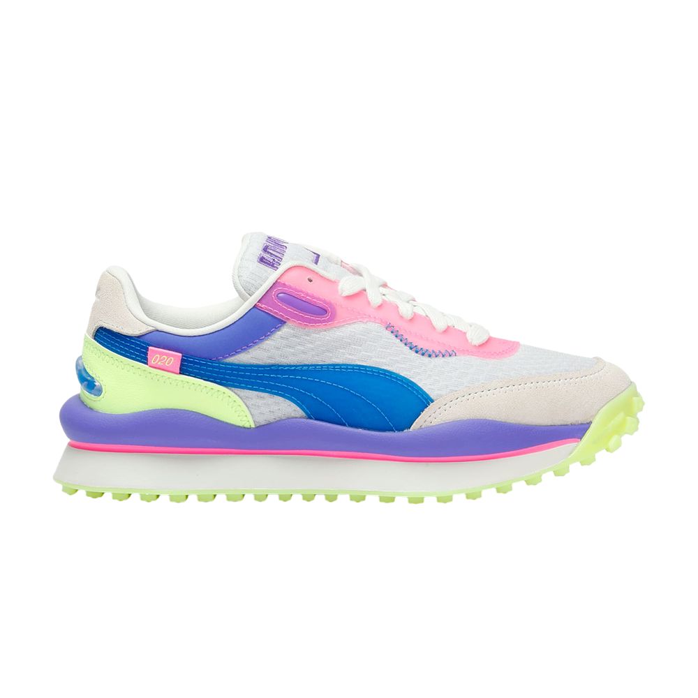 Puma Wmns Style Rider 'Lumi' | White | Women's Size 6 - 405728-01