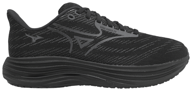 直観 Buy Mizuno Wave Rider 29 Super Wide 'Black' - J1GC256503 | GOAT