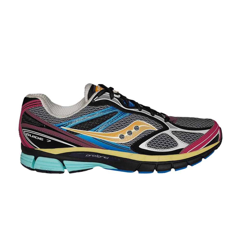 Pre-owned Saucony Progrid Guide 7 'multi-color Black' Foot Locker Exclusive | Men's Size 8