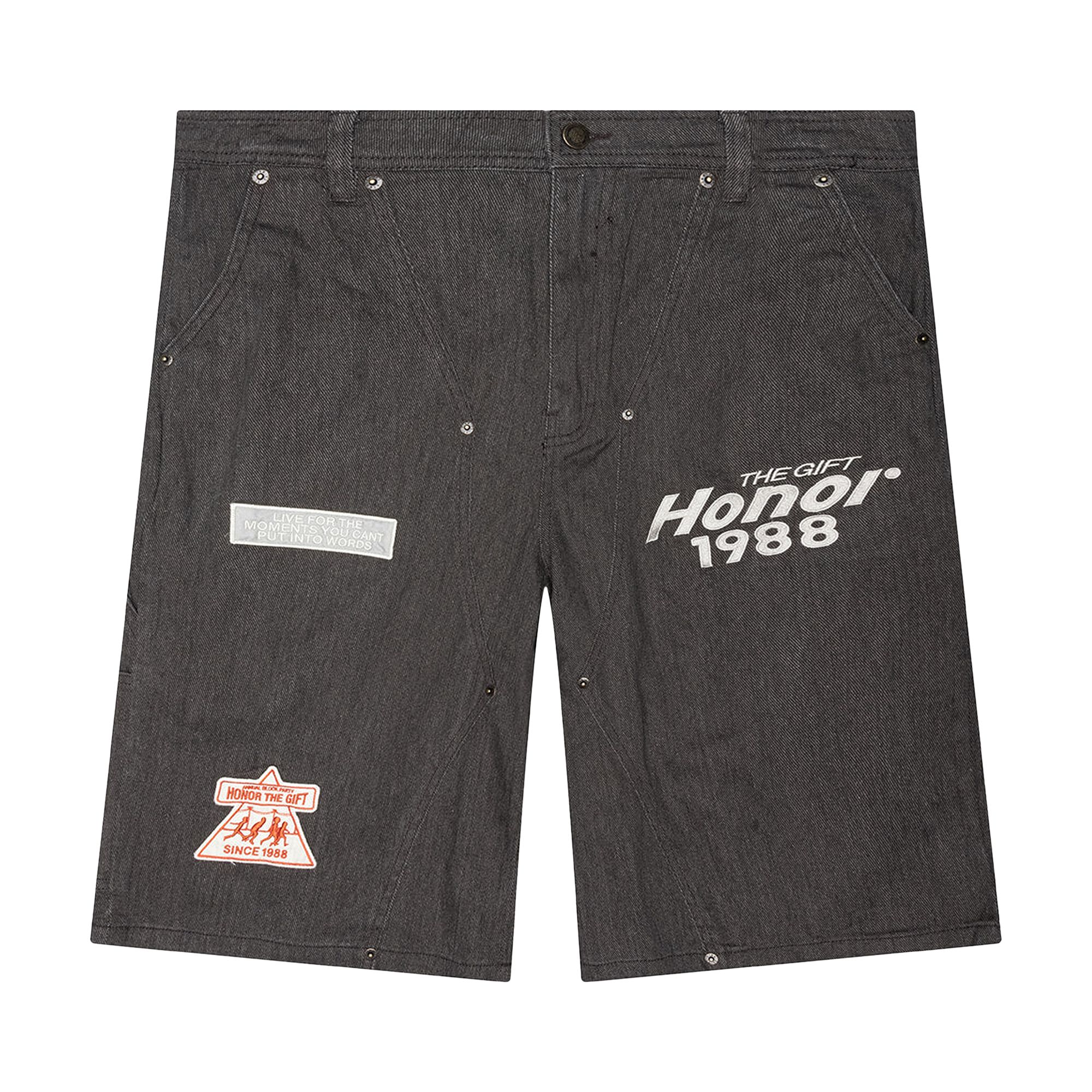 Pre-owned Honor The Gift Twill Carpenter Short 'black' | Men's Size 32