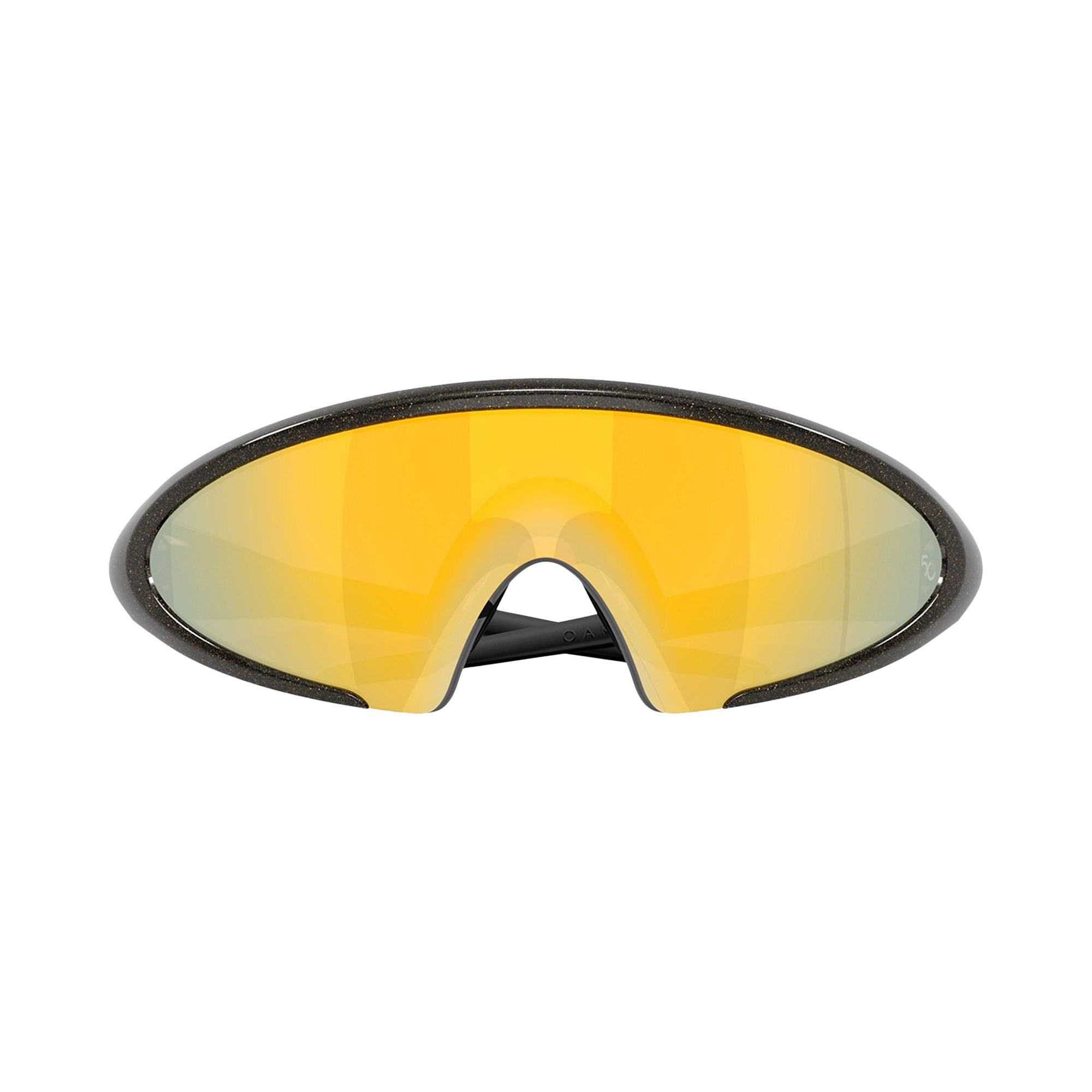 Pre-owned Oakley Ellipse 50th Anniversary Sunglasses 'midas Fleck/prizm 24k' | Black | Men's Size Onesize
