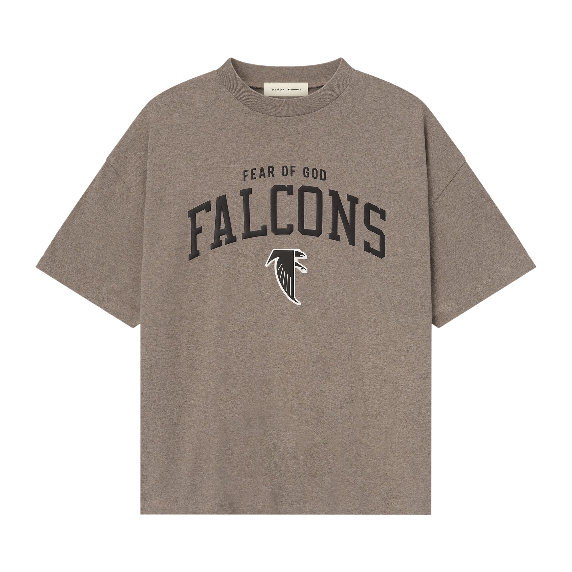 Pre-owned Essentials Fear Of God Falcons Tee 'homestead Heather' | Brown | Men's Size M