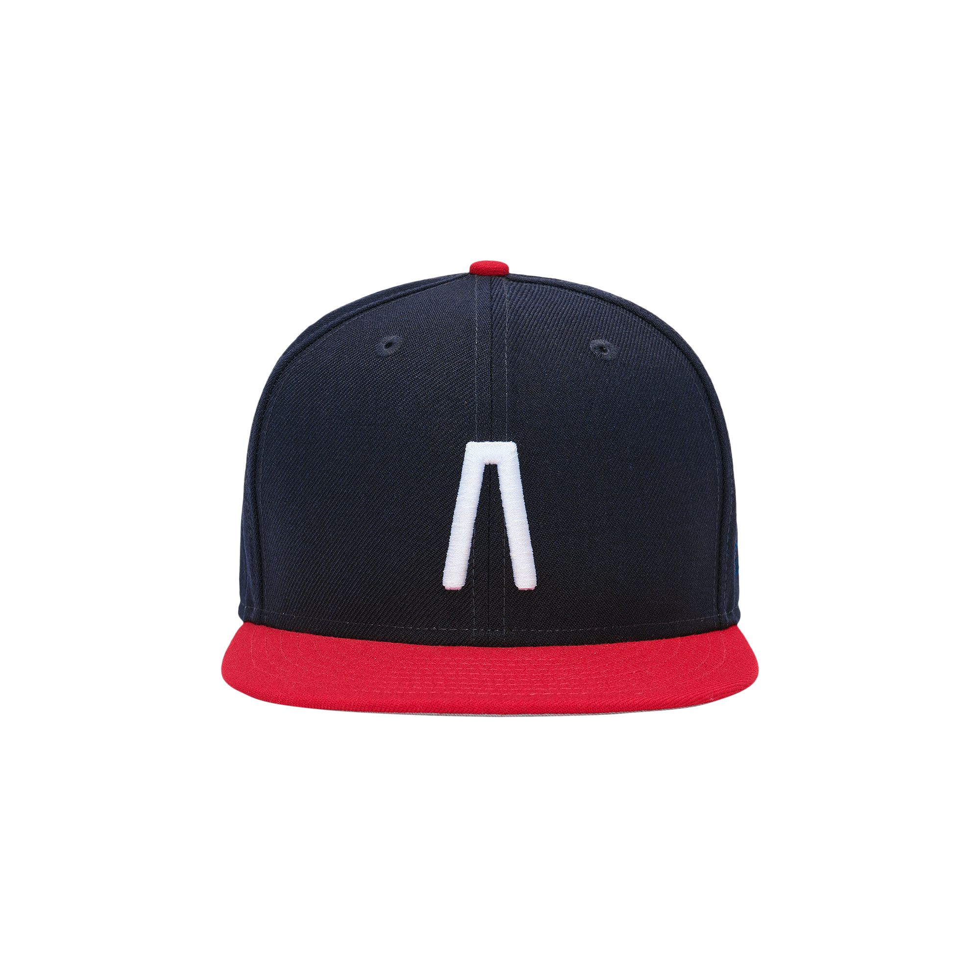 Pre-owned Essentials Fear Of God  Mlb 59fifty Cap 'navy' | Blue | Men's Size 8