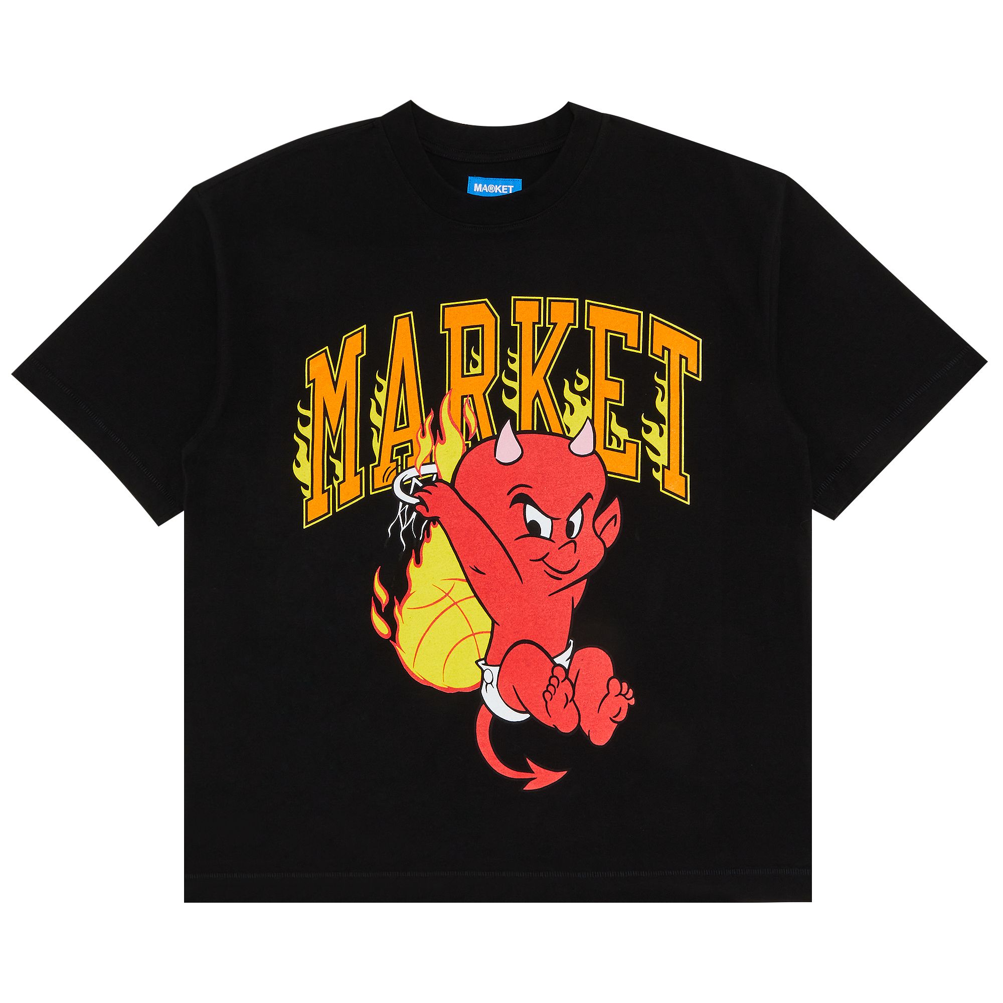 Pre-owned Market Hot Stuff Dunk Tee 'black' | Men's Size Xl
