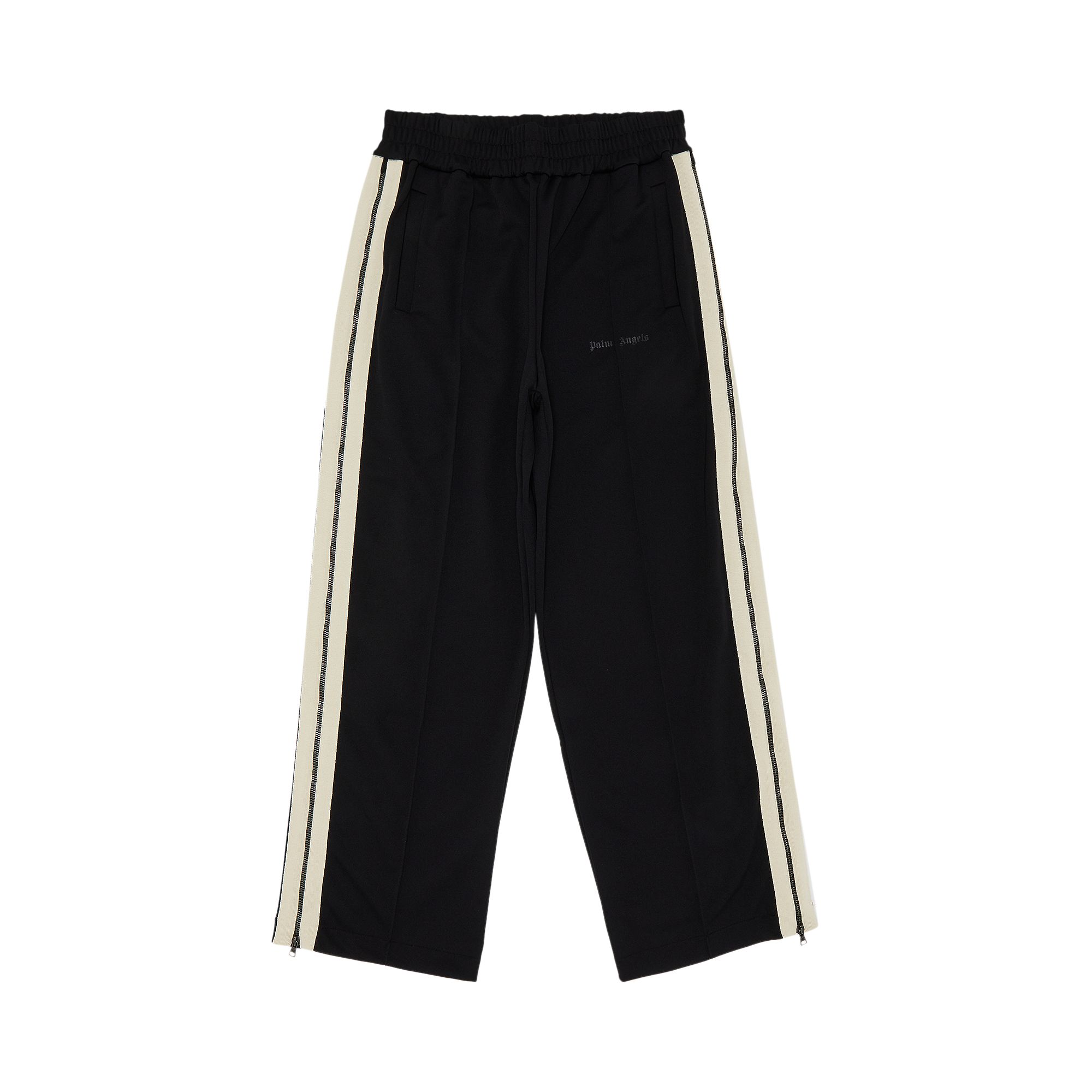 Pre-owned Palm Angels Performance Zip-up Track Pant 'black/orange' | Men's Size Xl