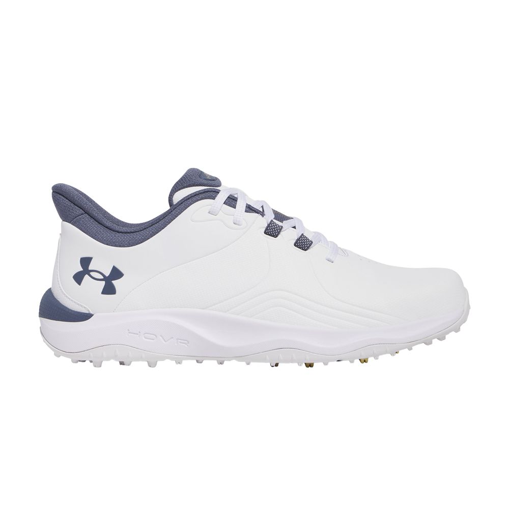 Pre-owned Under Armour Drive Pro Spikeless Golf Wide 'white Downpour Grey' | Men's Size 8.5