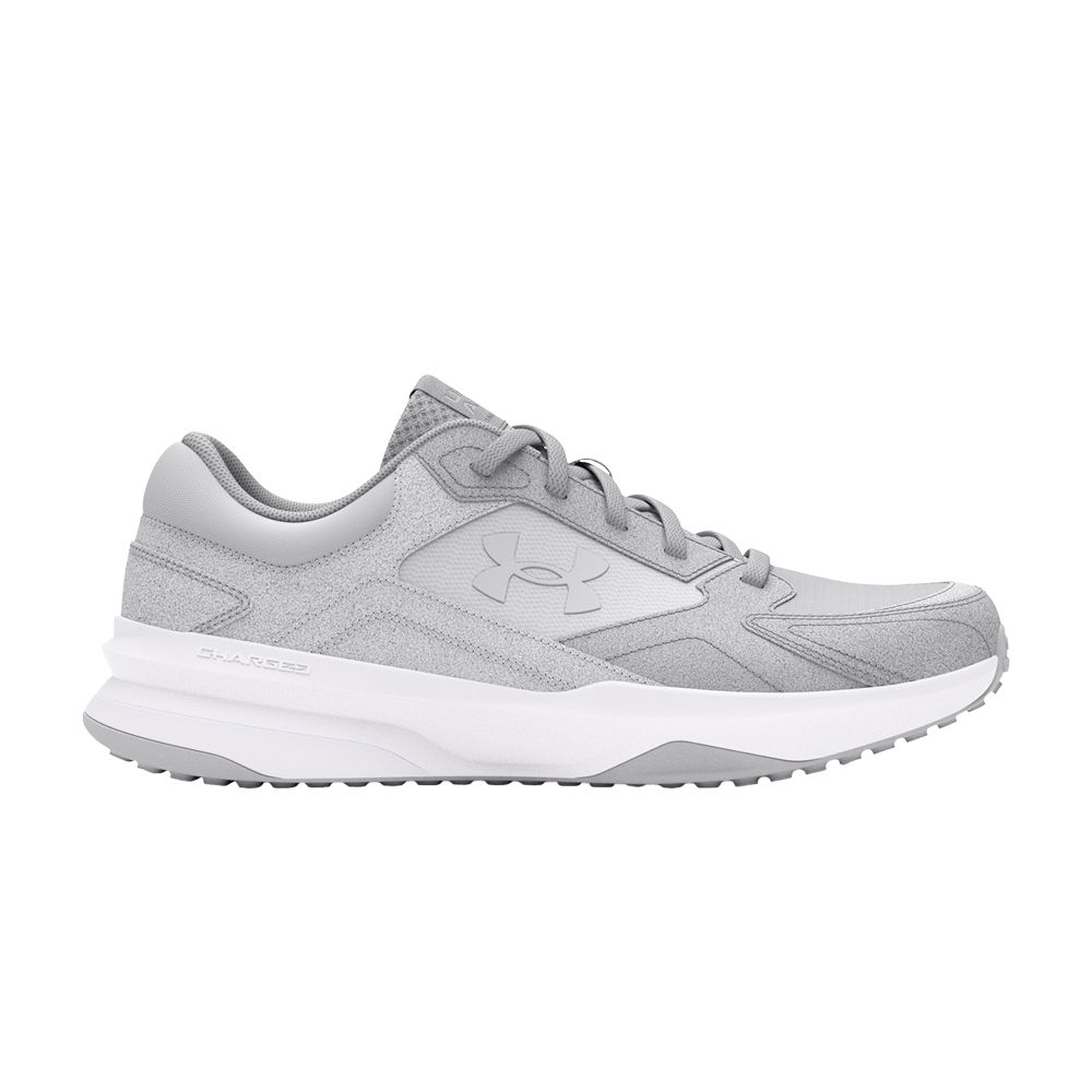 Pre-owned Under Armour Charged Edge Suede 'mod Grey' | Men's Size 10.5 In Gray