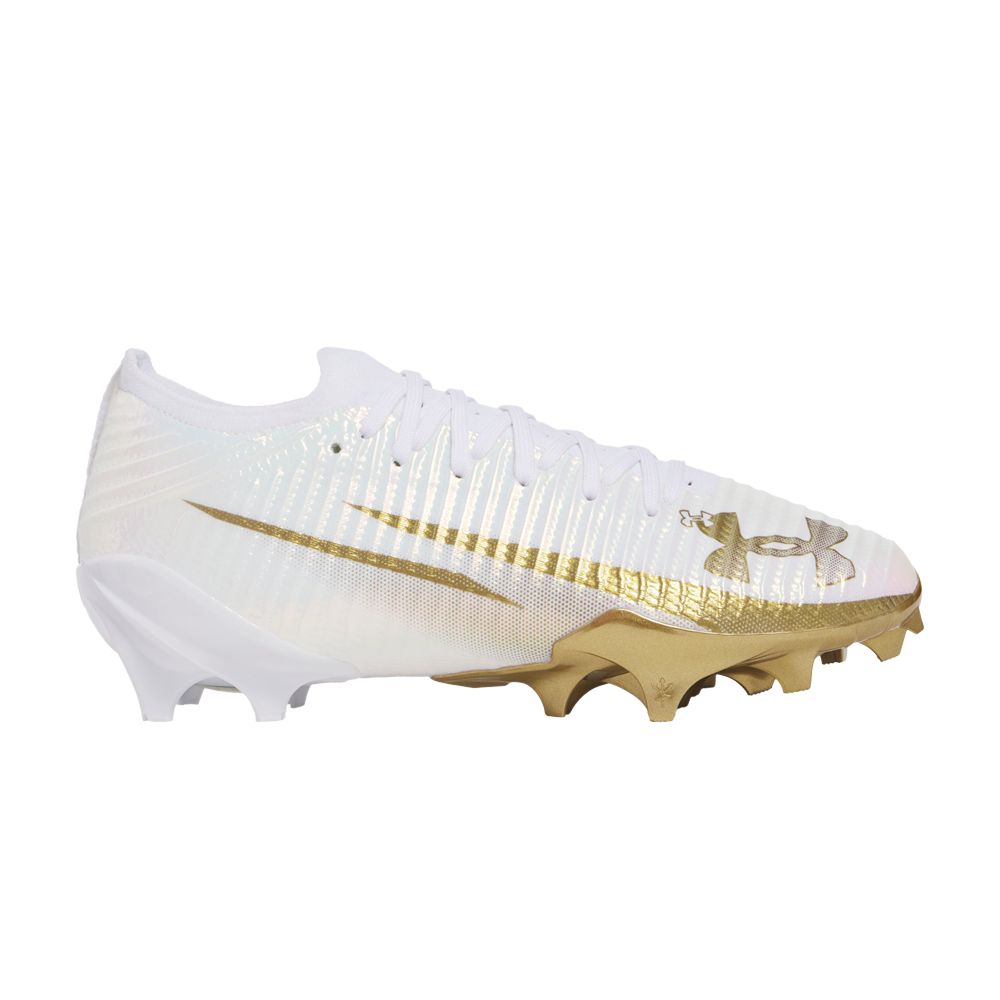 Under Armour Blur Pro 'White Metallic Gold' | Men's Size 16 - 3028220-105