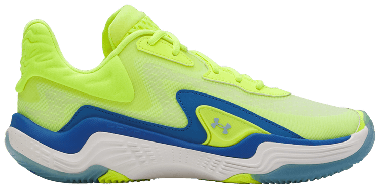 Under Armour Spawn 7 High Vis Yellow Blue Atlantis