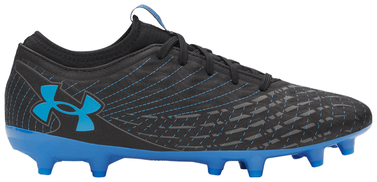 Under Armour Magnetico Select 5 FG Black Blue Atlantis
